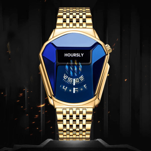 Mechanical Snake Head Steel Belt Quartz Watch
