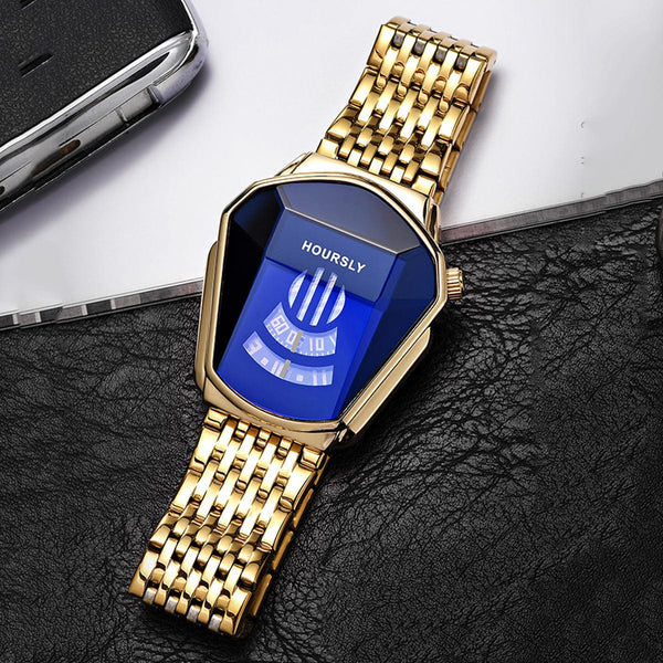 Mechanical Snake Head Steel Belt Quartz Watch