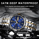 Luxury Men Watches Business Top Brand Man Wristwatch Waterproof Luminous Date Week Quartz Men'S Watch High Quality+Box
