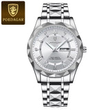 Luxury Men Watches Business Top Brand Man Wristwatch Waterproof Luminous Date Week Quartz Men'S Watch High Quality+Box