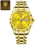 Luxury Men Watches Business Top Brand Man Wristwatch Waterproof Luminous Date Week Quartz Men'S Watch High Quality+Box