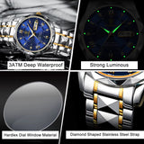 Luxury Men Watches Business Top Brand Man Wristwatch Waterproof Luminous Date Week Quartz Men'S Watch High Quality+Box