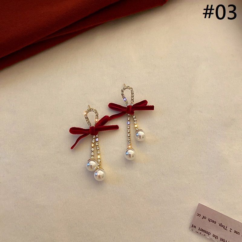/ designs) Faux Earring Alloy Pearl (various Petal