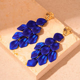 / designs) Faux Earring Alloy Pearl (various Petal