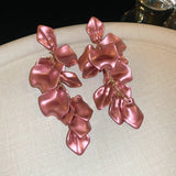 / designs) Faux Earring Alloy Pearl (various Petal