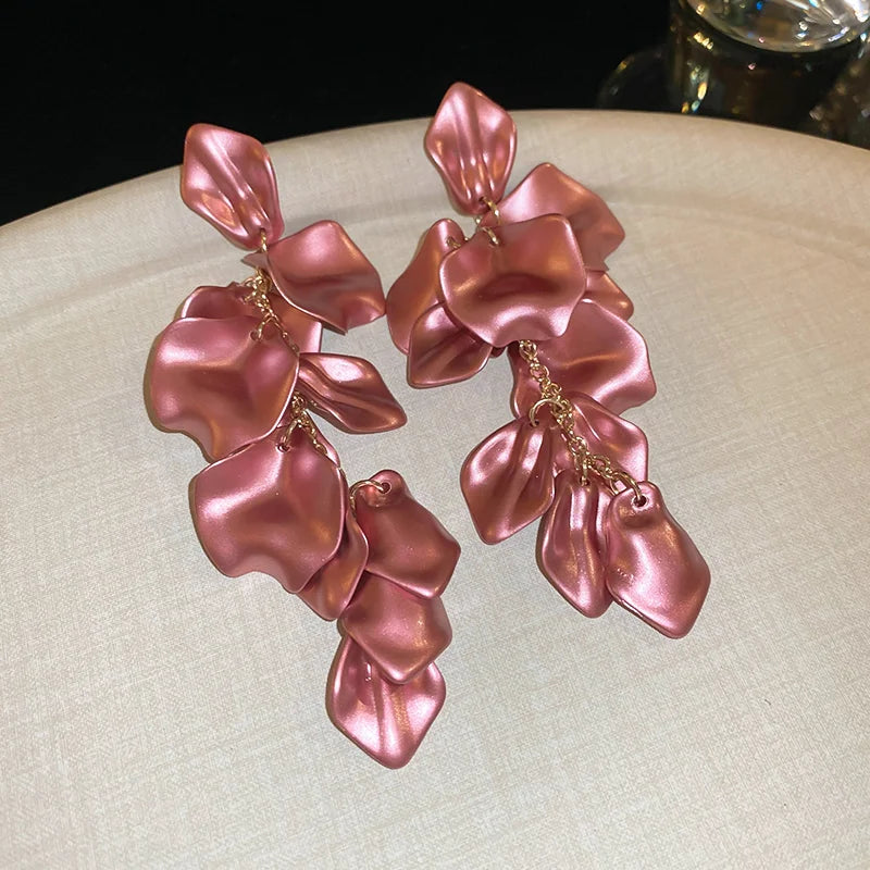 / designs) Faux Earring Alloy Pearl (various Petal