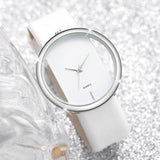 2PCS/Set Women's Pearl Bracelet Watch Set
