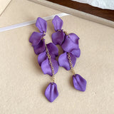 / designs) Faux Earring Alloy Pearl (various Petal