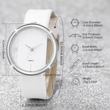 2PCS/Set Women's Pearl Bracelet Watch Set