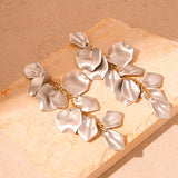 / designs) Faux Earring Alloy Pearl (various Petal