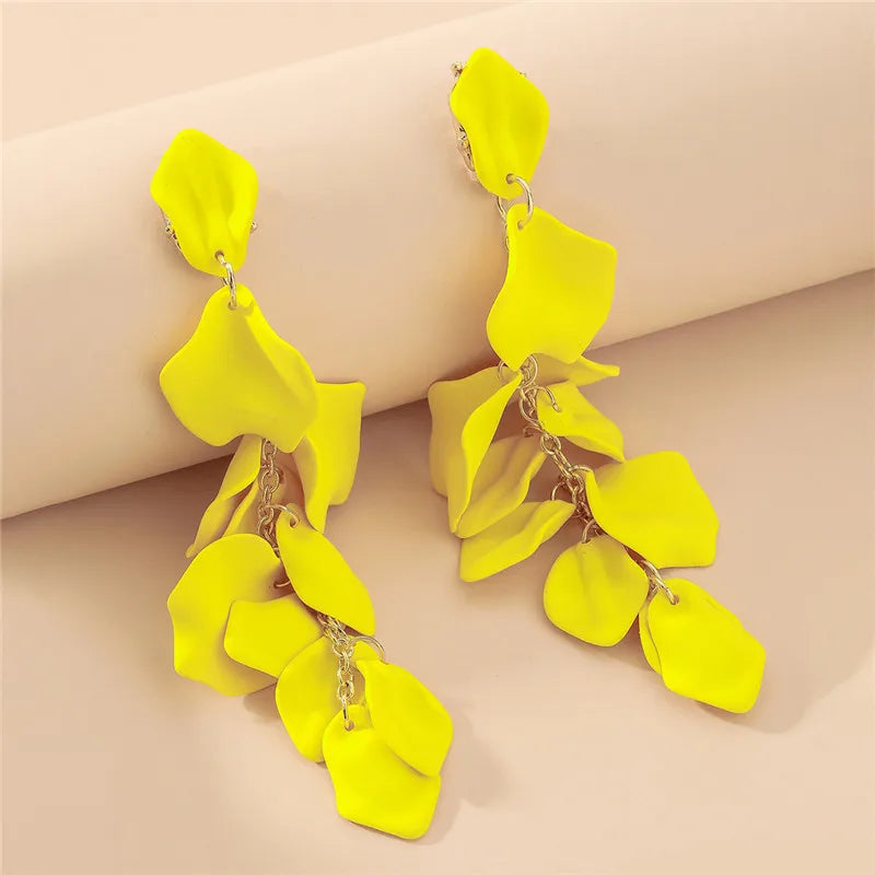 / designs) Faux Earring Alloy Pearl (various Petal