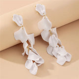 / designs) Faux Earring Alloy Pearl (various Petal