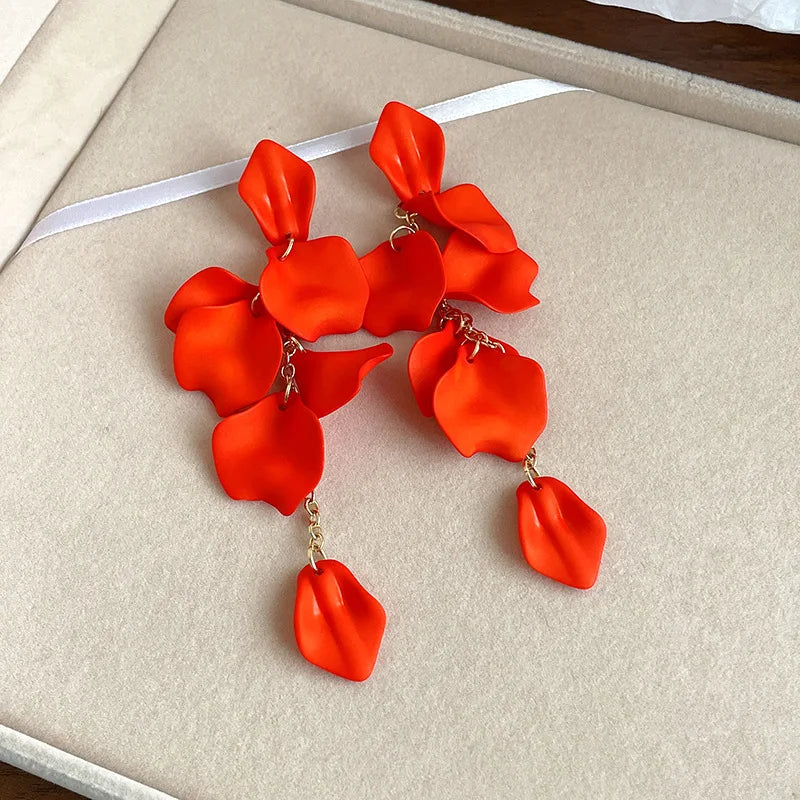 / designs) Faux Earring Alloy Pearl (various Petal