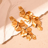 / designs) Faux Earring Alloy Pearl (various Petal