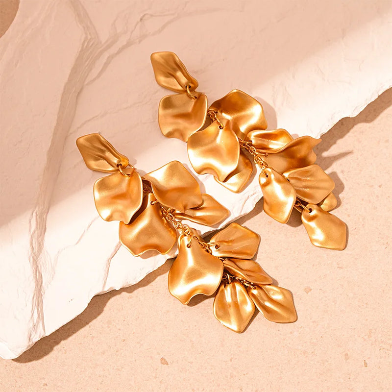 / designs) Faux Earring Alloy Pearl (various Petal