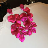 / designs) Faux Earring Alloy Pearl (various Petal