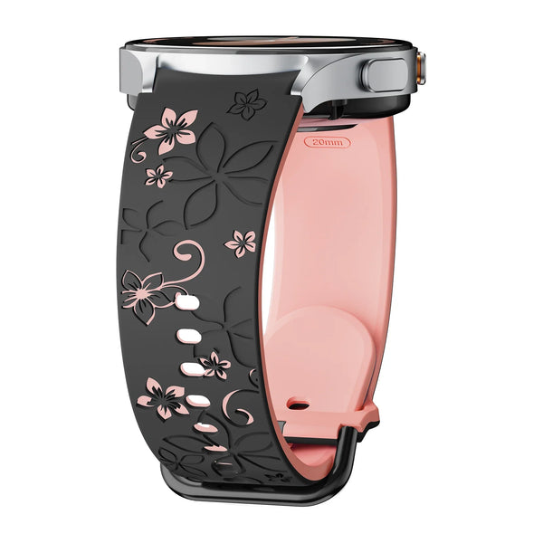 Engraved Silicone Sport Band for Samsung Galaxy Watch 7