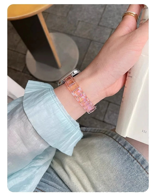 Clear Slim Apple Watch Bracelet