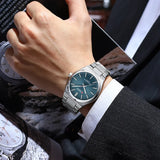 CURREN 8439 Men's Quartz Watch, Classic Waterproof Design with Stainless Steel Strap, Elegant Business & Casual Style