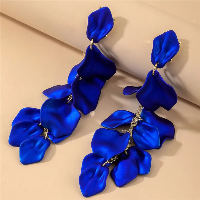 / designs) Faux Earring Alloy Pearl (various Petal