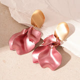 / designs) Faux Earring Alloy Pearl (various Petal
