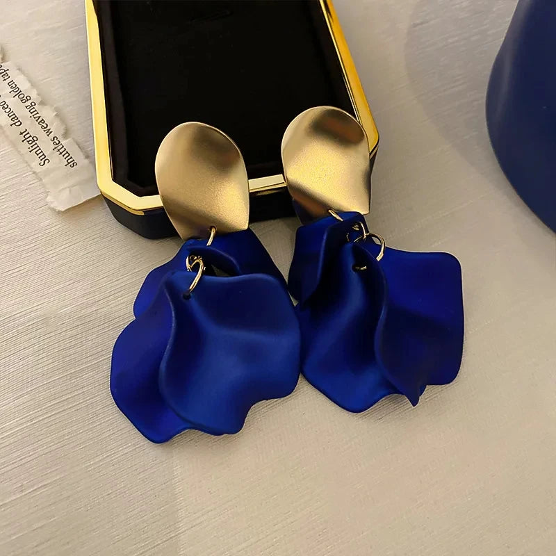 / designs) Faux Earring Alloy Pearl (various Petal