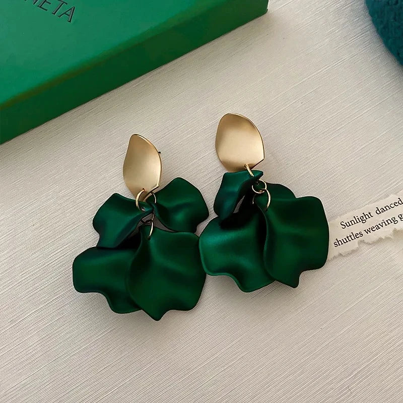 / designs) Faux Earring Alloy Pearl (various Petal