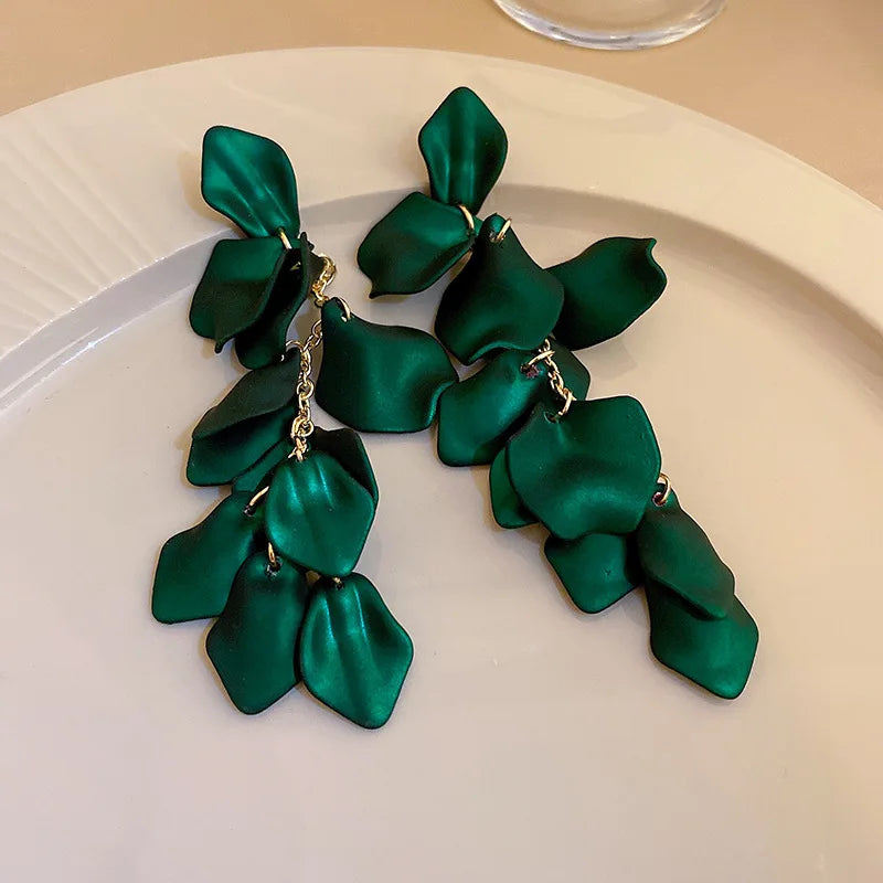 / designs) Faux Earring Alloy Pearl (various Petal