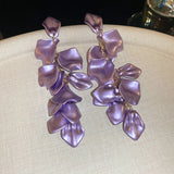 / designs) Faux Earring Alloy Pearl (various Petal