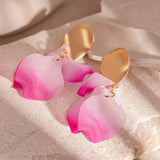 / designs) Faux Earring Alloy Pearl (various Petal