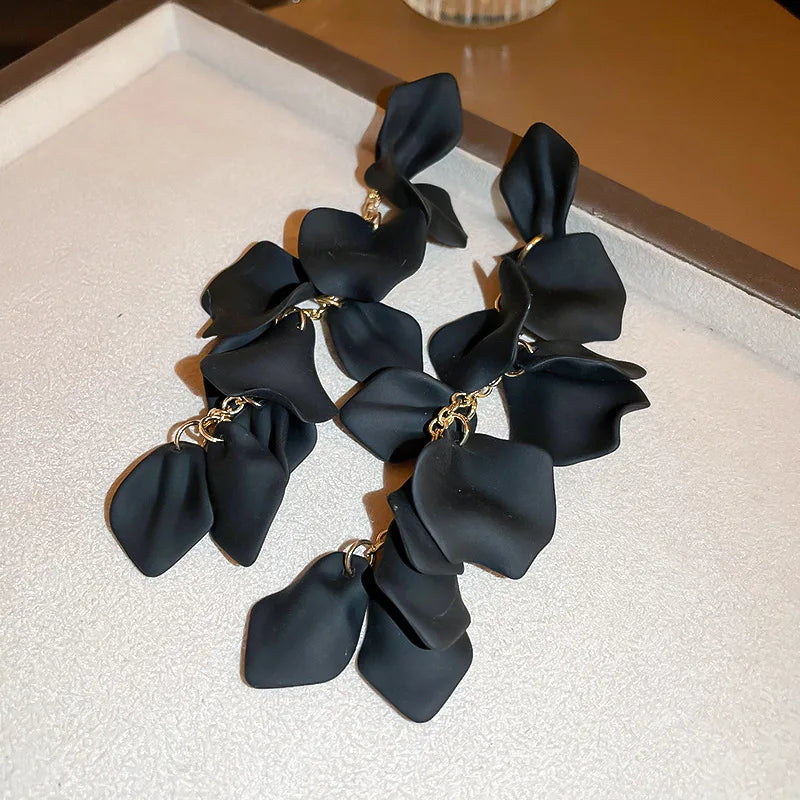 / designs) Faux Earring Alloy Pearl (various Petal