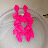/ designs) Faux Earring Alloy Pearl (various Petal