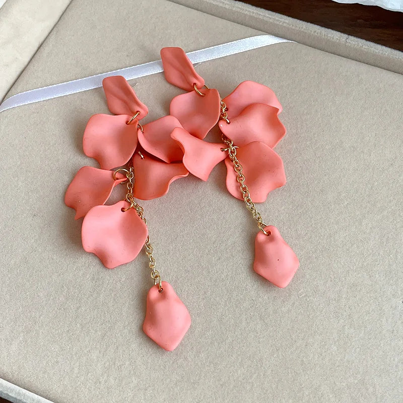 / designs) Faux Earring Alloy Pearl (various Petal