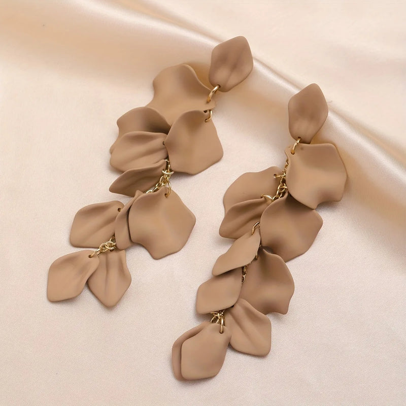 / designs) Faux Earring Alloy Pearl (various Petal