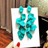 / designs) Faux Earring Alloy Pearl (various Petal
