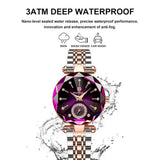Luxury Watches for Ladies Top Brand Stainless Steel Waterproof Quartz Female Wrist Watch Relogio Feminino Girl Gift+Box