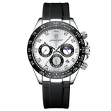Luxury Watch for Men Chronograph Waterproof Luminous Date Man Wristwatch Stainless Steel Men'S Watches Quartz Clock+Box